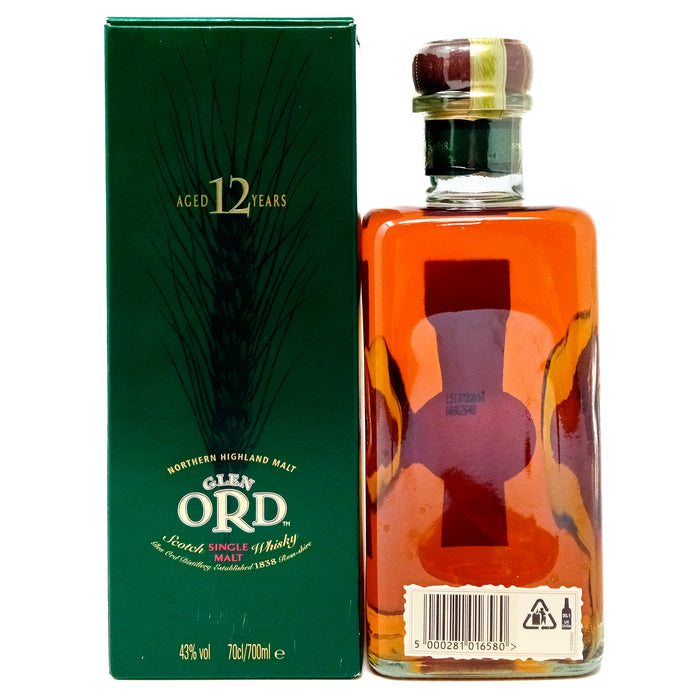 Glen Ord 12 Year Old Single Malt Scotch Whisky, 70cl, 43% ABV