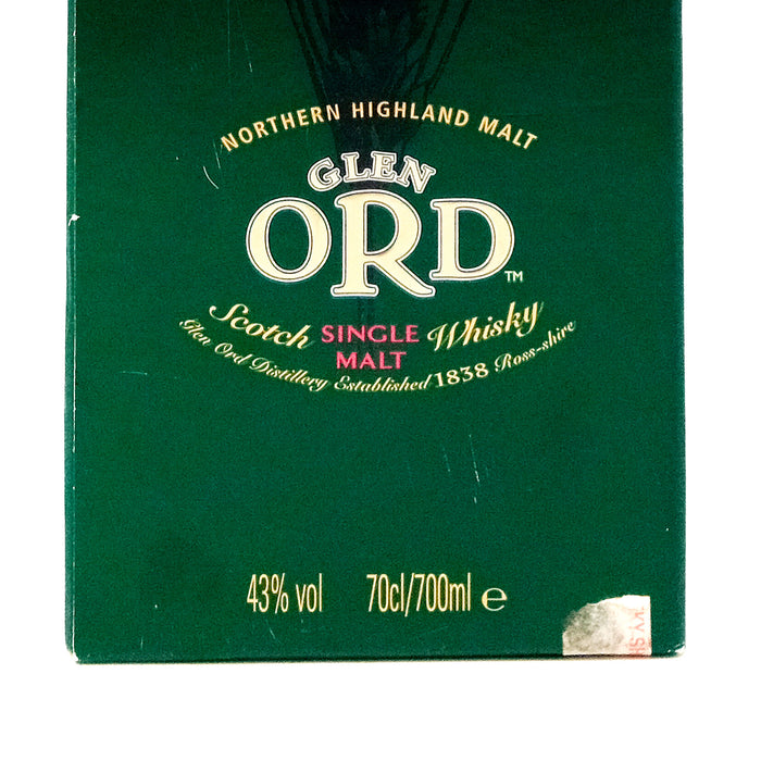 Glen Ord 12 Year Old Single Malt Scotch Whisky, 70cl, 43% ABV