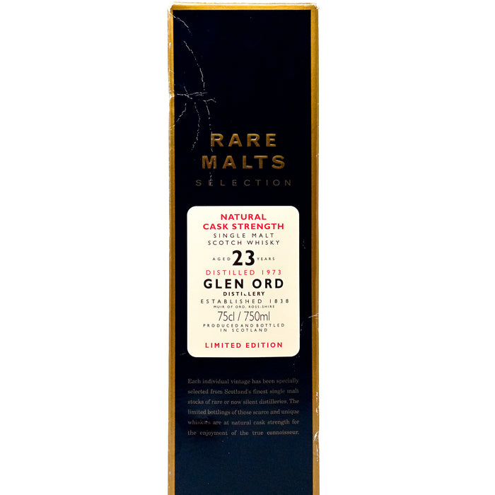 Glen Ord 1973 23 Year Old Rare Malts Selection Single Malt Scotch Whisky, 75cl, 59.8% ABV