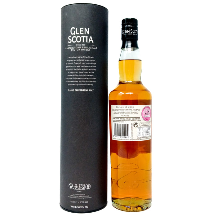 Glen Scotia 2016 7 Year Old Exclusive Cask Campbeltown Malts Festival 2024 Single Malt Scotch Whisky, 57.2% ABV