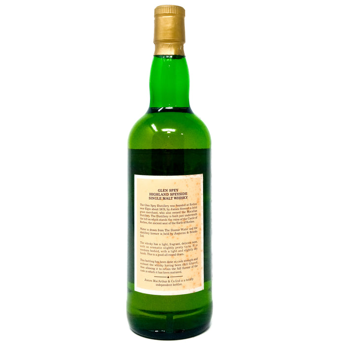 Glen Spey 21 Year Old James MacArthur's Cask Single Malt Scotch Whisky, 75cl, 55.4% ABV