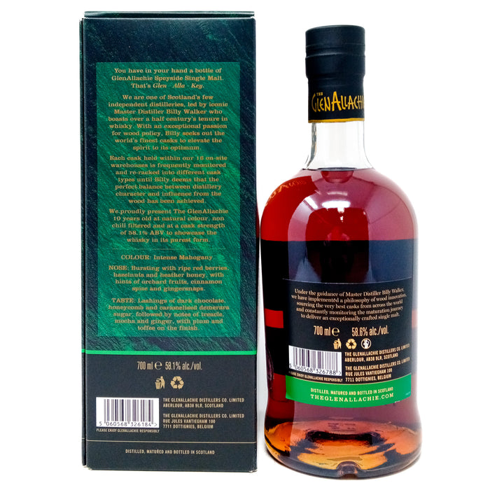 Glenallachie 10 Year Old Cask Strength Batch No.9 Single Malt Scotch Whisky, 70cl, 58.1% ABV