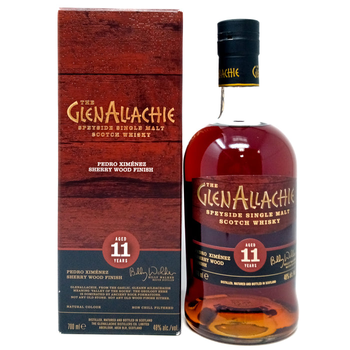 Glenallachie 11 Year Old Sherry Wood Finish Single Malt Scotch Whisky, 70cl, 48% ABV