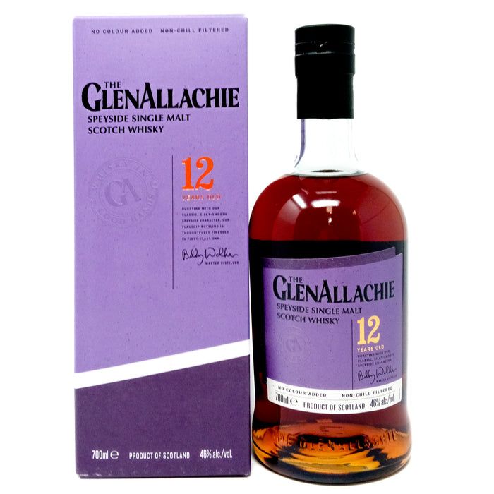 Glenallachie 12 Year Old Single Malt Scotch Whisky, 70cl, 46% ABV