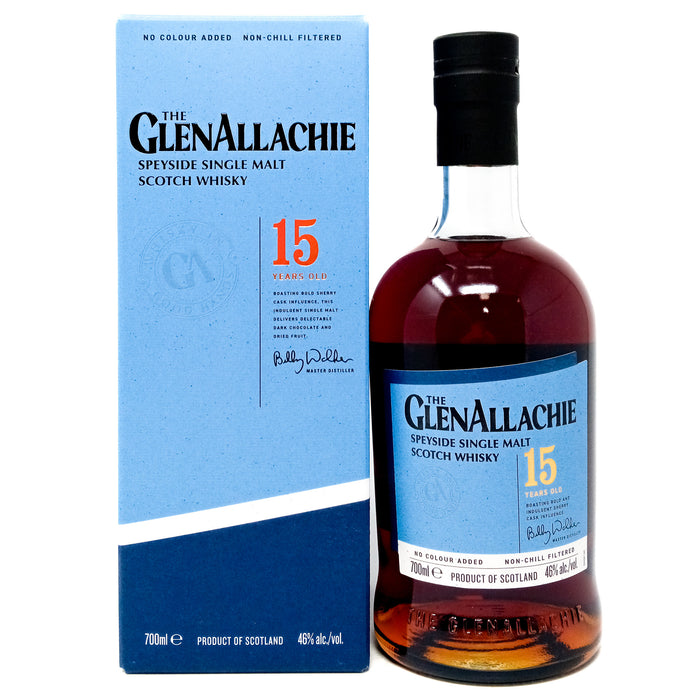 Glenallachie 15 Year Old Single Malt Scotch Whisky, 70cl, 46% ABV