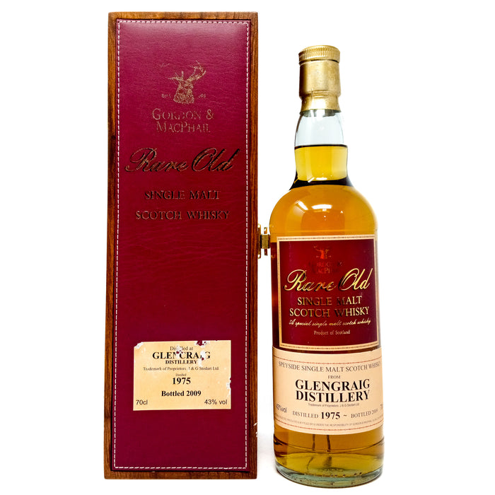 Glencraig 1975 Rare Old Gordon & MacPhail Single Malt Scotch Whisky, 70cl, 43% ABV