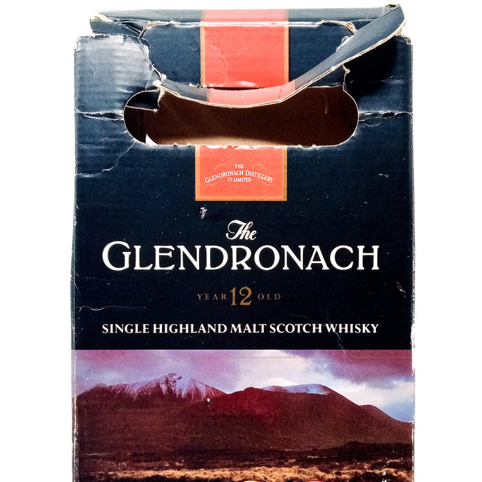 Glendronach 12 Year Old Original & Sherry Casks Single Malt Scotch Whisky, 2 x 50cl, 43% ABV