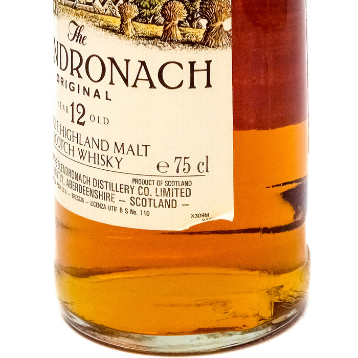 Glendronach 12 Year Old Original 1980s Previ Import, 75cl, 43% ABV