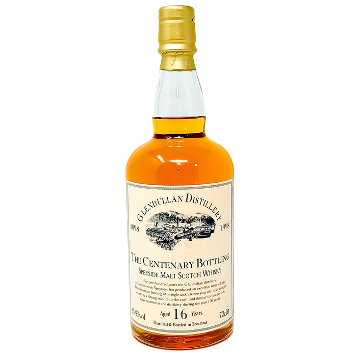 Glendullan 16 Year Old Centenary Bottling Single Malt Scotch Whisky, 70cl, 65.9% ABV