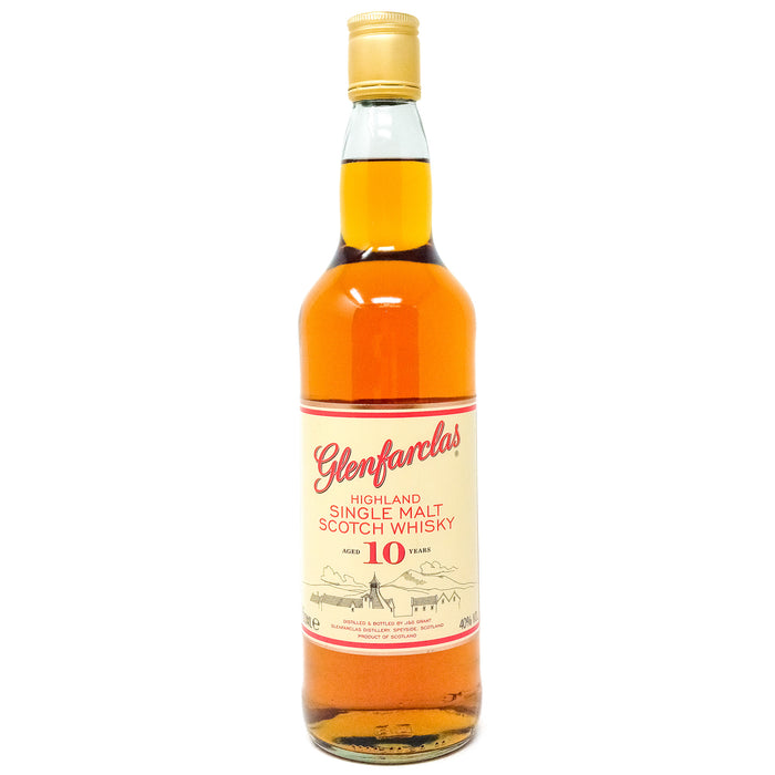 Glenfarclas 10 Year Old Single Malt Scotch Whisky, 70cl, 40% ABV