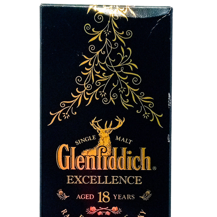 Glenfiddich 18 Year Old Excellence Single Malt Scotch Whisky, 70cl, 43% ABV