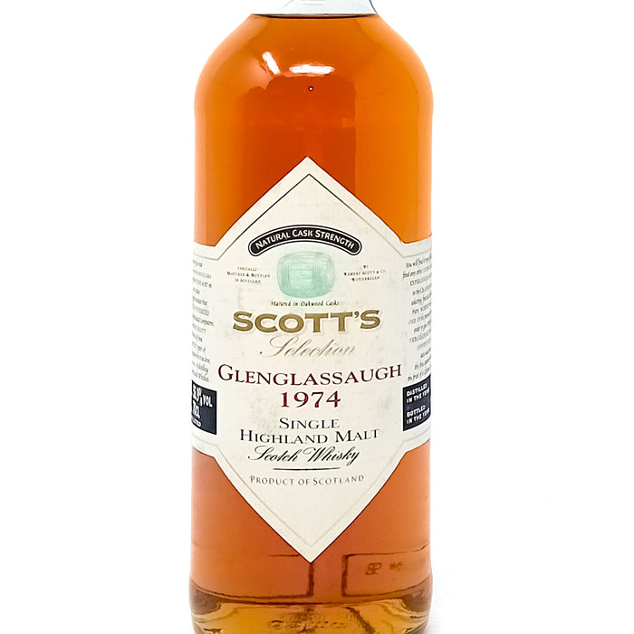 Glenglassaugh 1974 Scott's Selection Single Malt Scotch Whisky, 70cl, 56.9% ABV