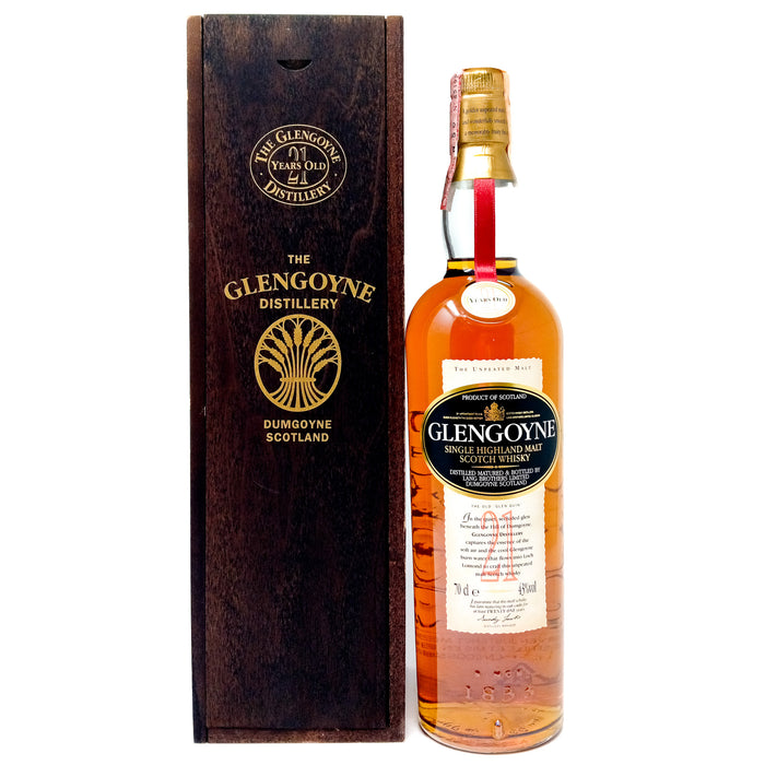 Glengoyne 21 Year Old Pre-2007 Single Malt Whisky, 70cl, 43% ABV