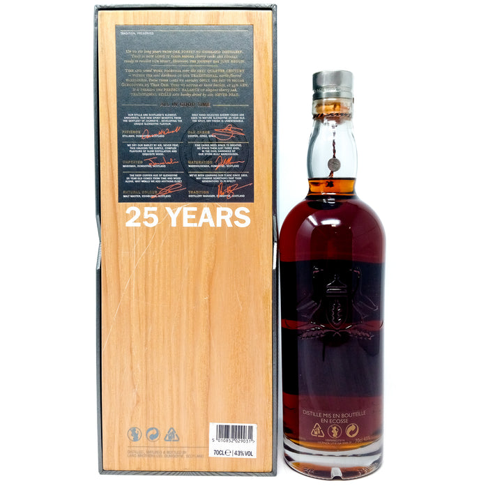 Glengoyne 25 Year Old Single Malt Scotch Whisky, 70cl, 48% ABV