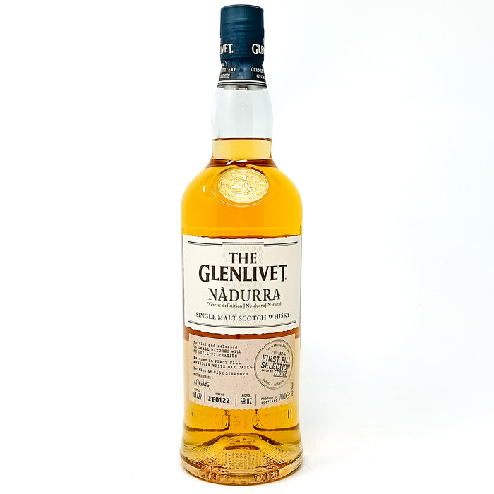 Glenlivet Nadurra First Fill Batch #FF0122 Single Malt Scotch Whisky, 70cl, 58.8% ABV