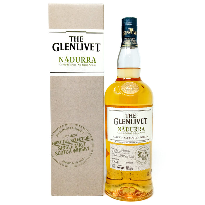 Glenlivet Nadurra First Fill Matured Batch #FF0617 Single Malt Scotch Whisky, 1L, 48% ABV