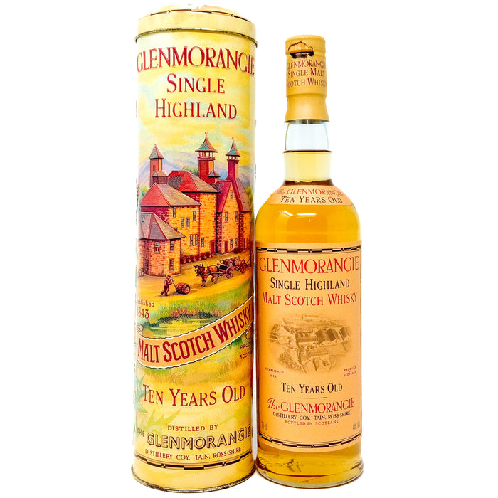 Glenmorangie 10 Year Old Distillery Tin Single Malt Scotch Whisky, 70cl, 40% ABV