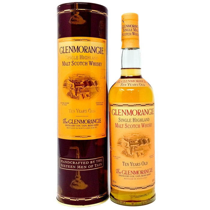 Glenmorangie 10 Year Old Single Malt Scotch Whisky, 70cl, 40% ABV