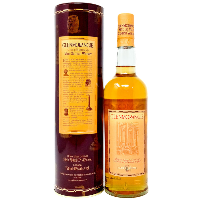 Glenmorangie 10 Year Old Single Malt Scotch Whisky, 70cl, 40% ABV