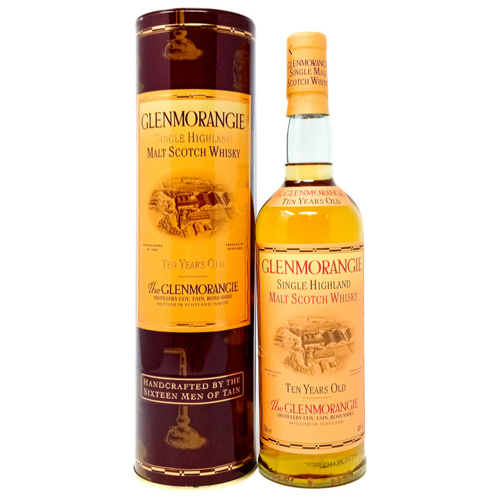 Glenmorangie 10 Year Old Single Malt Scotch Whisky, 70cl, 40% ABV