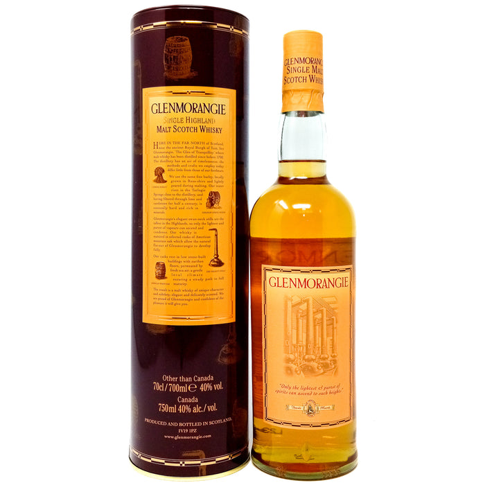 Glenmorangie 10 Year Old Single Malt Scotch Whisky, 70cl, 40% ABV