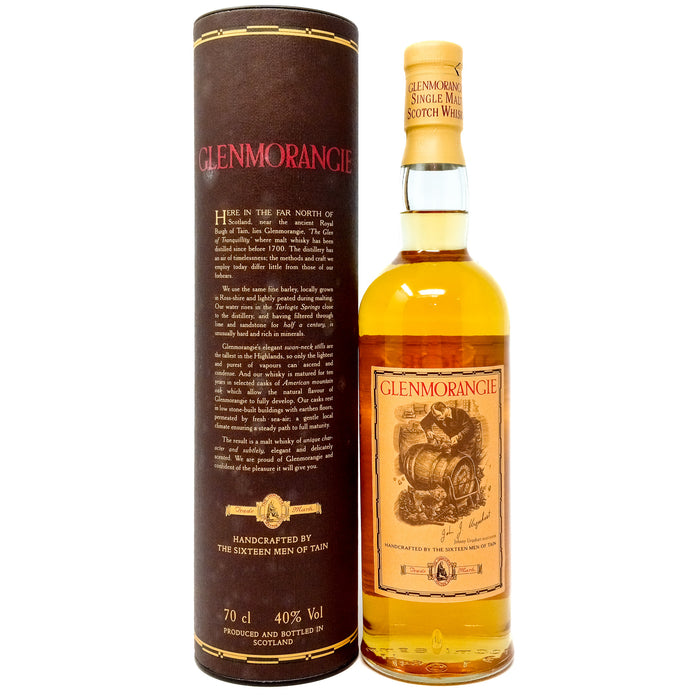 Glenmorangie 10 Year Old Single Malt Scotch Whisky, 70cl, 40% ABV