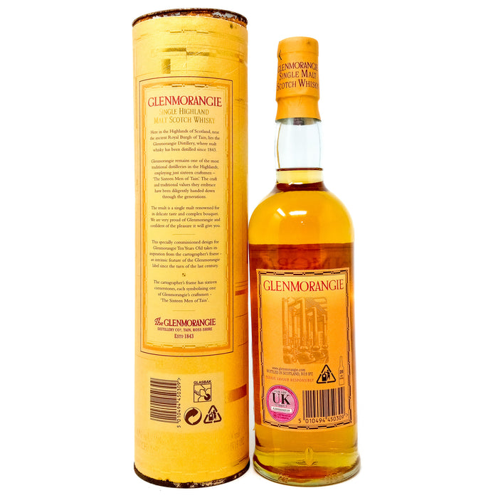 Glenmorangie 10 Year Old Single Malt Scotch Whisky 70cl, 40% ABV