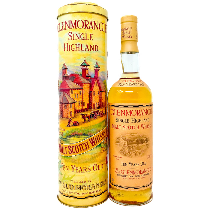 Glenmorangie 10 Year Old Distillery Tin Single Malt Scotch Whisky, 70cl, 40% ABV