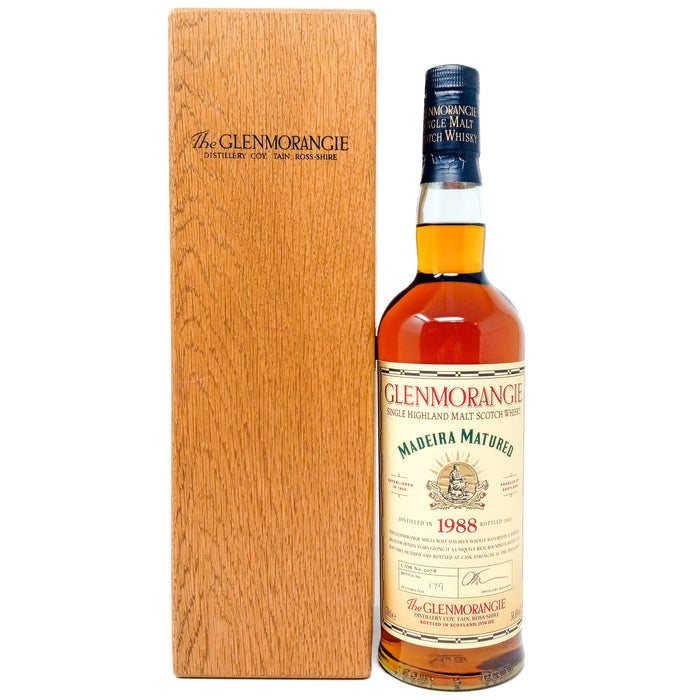 Glenmorangie 1988 15 Year Old Madeira Matured #3078 Scotch Whisky, 70cl, 56.6% ABV