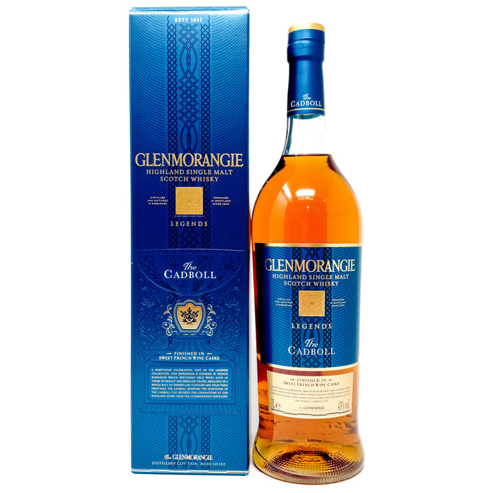 Glenmorangie Legends The Cadboll Single Malt Scotch Whisky, 1L, 43% ABV