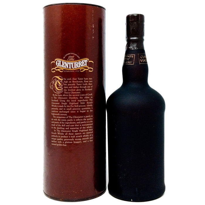 Glenturret 1966 Classic Vintage Single Malt Scotch Whisky, 70cl, 47% ABV