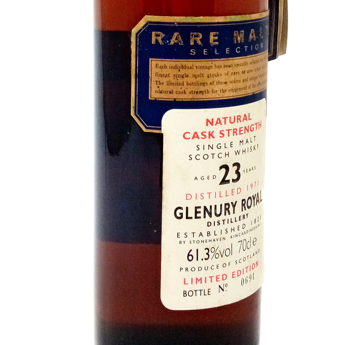 Glenury Royal 1971 23 Year Old Rare Malts Selection Single Malt Scotch Whisky, 70cl, 61.3% ABV