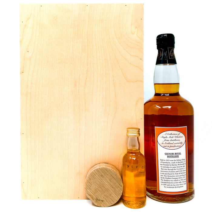 Glenury Royal 1973 25 Year Old Silent Stills Single Malt Scotch Whisky, 70cl+5cl, 52.7% ABV