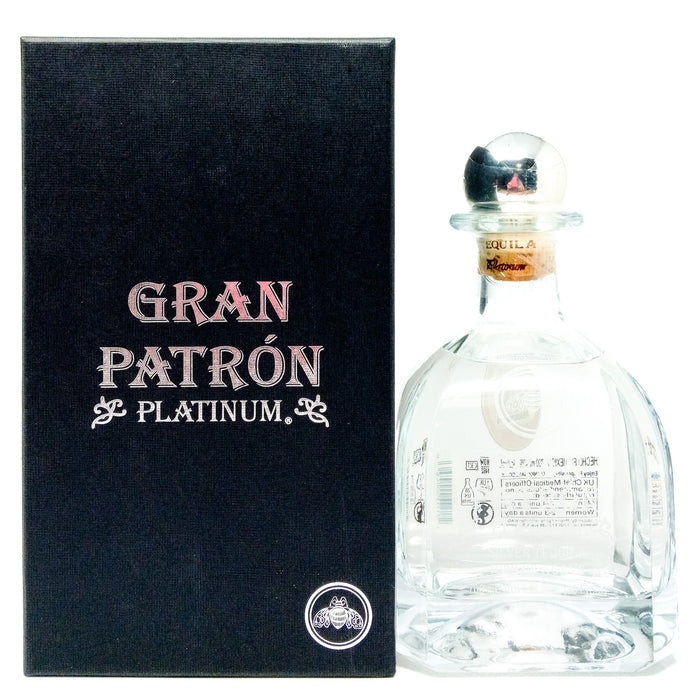 Gran Patrón Platinum Tequila, 70cl, 40% ABV