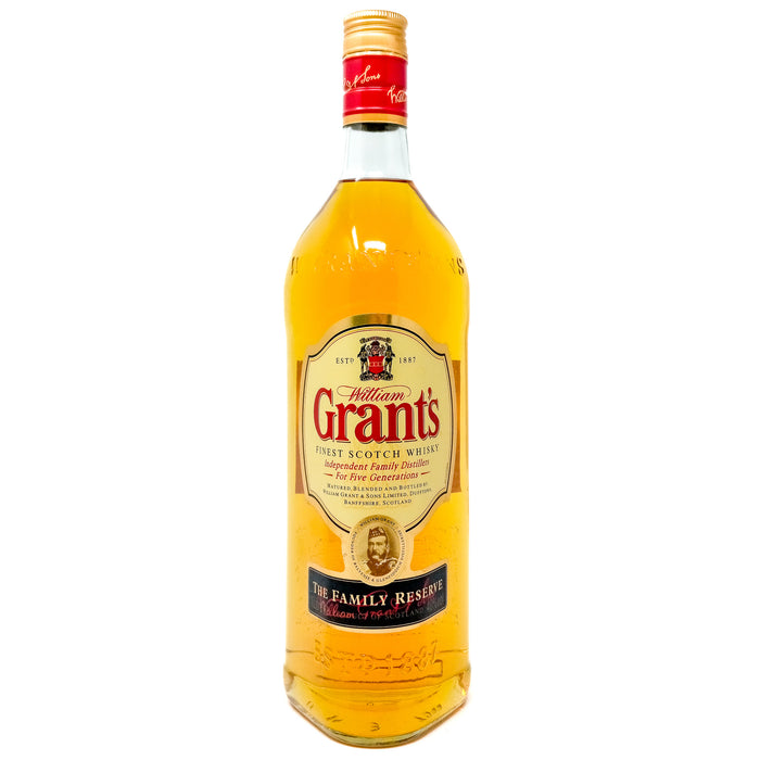 Grant's Family Reserve Blended Scotch Whisky, 1L, 40% ABV