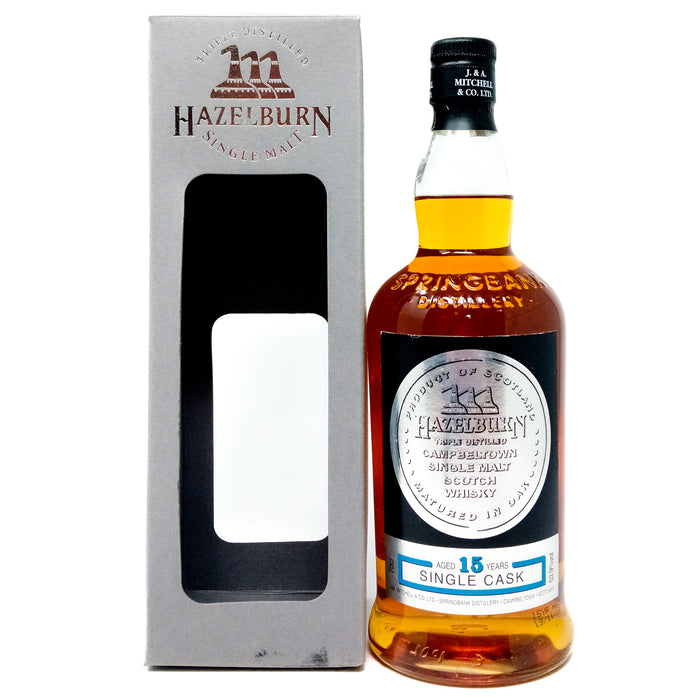 Hazelburn 2002 15 Year Old Cognac Cask Single Malt Scotch Whisky, 70cl, 53.9% ABV