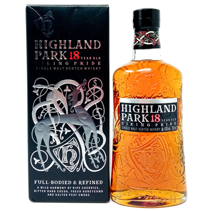 Highland Park 18 Year Old Viking Pride Single Malt Scotch Whisky, 70cl, 43% ABV