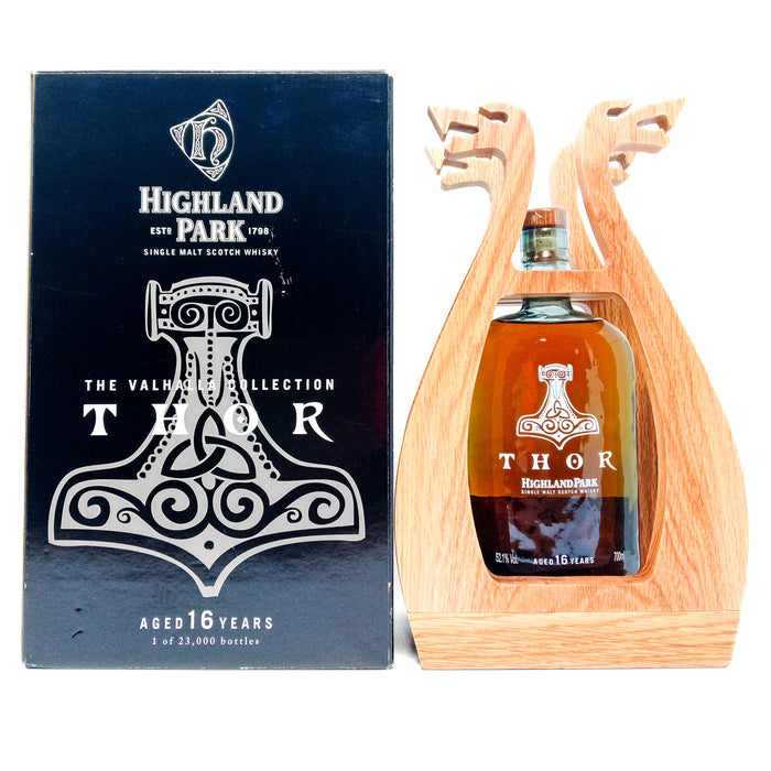 Highland Park Thor 16 Year Old Valhalla Collection Single Malt Scotch Whisky, 70cl, 52.1% ABV