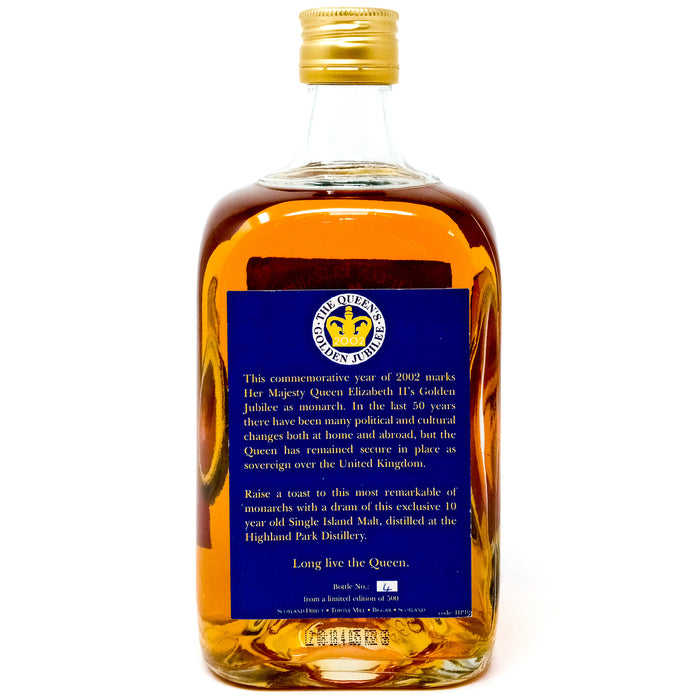 Highland Park 10 Year Old Golden Jubilee Whisky Connoisseur Single Malt Scotch Whisky, 70cl, 40% ABV