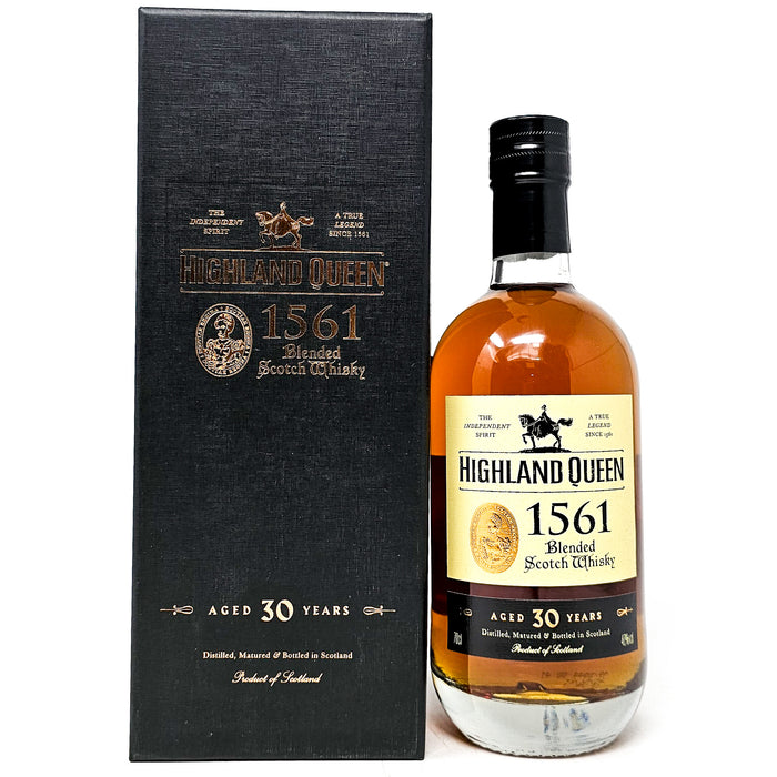 Highland Queen 1561 30 Year Old Blended Scotch Whisky, 70cl, 40% ABV