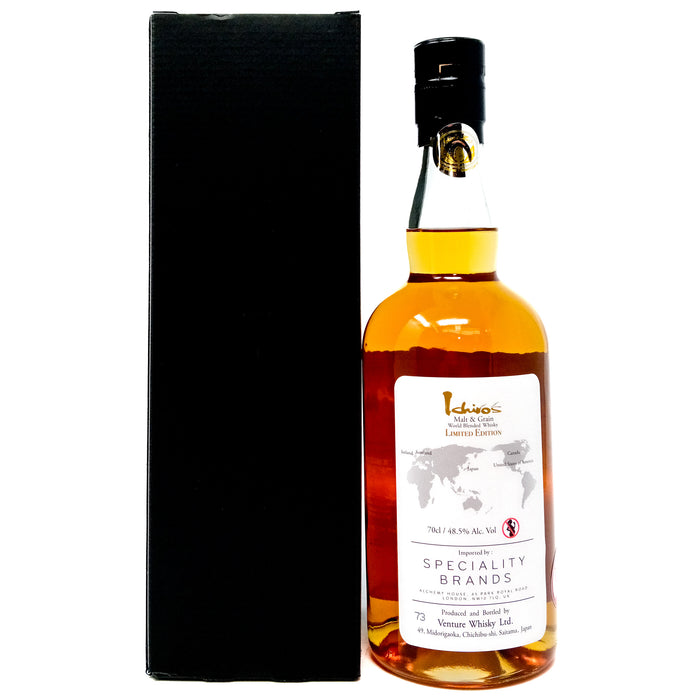 Chichibu Ichiro's Malt & Grain Limited Edition Japanese Whisky, 70cl, 48.5% ABV