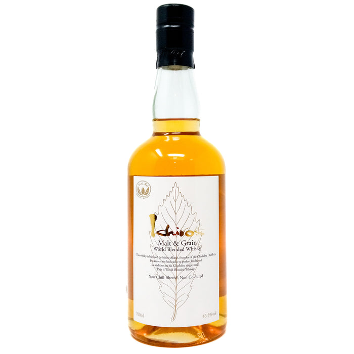 Ichiro's Malt & Grain World Blended Whisky, 70cl, 46.5% ABV