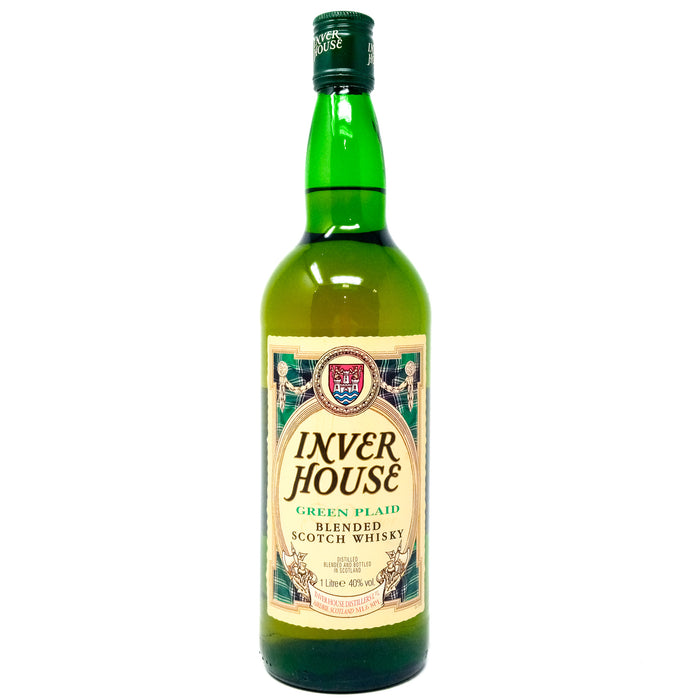 Inver House Green Plaid Blended Scotch Whisky, 1L, 40% ABV