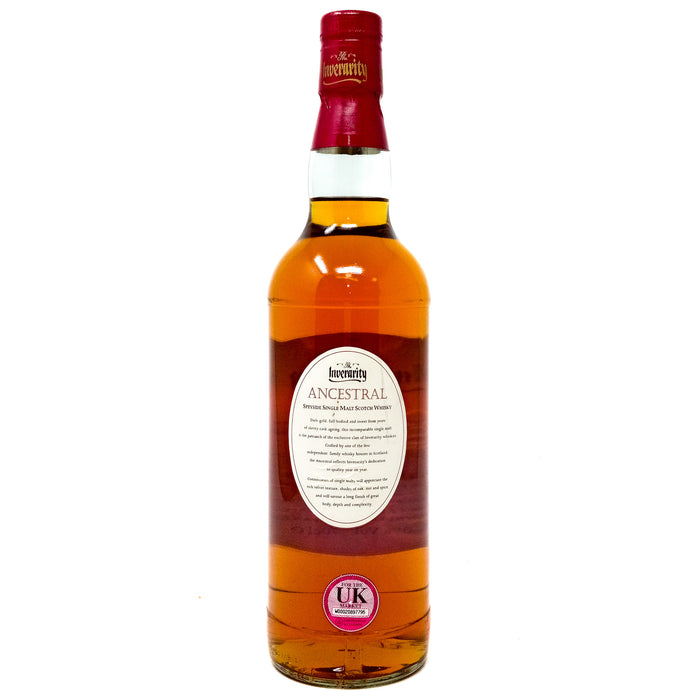 Inverarity Ancestral 14 Year Old Single Malt Scotch Whisky, 70cl, 40% ABV