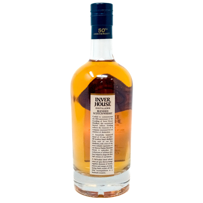 Inver House 50th Anniversary Commemorative Bottling 1964 -2014 Blended Scotch Whisky, 50cl, 43% ABV