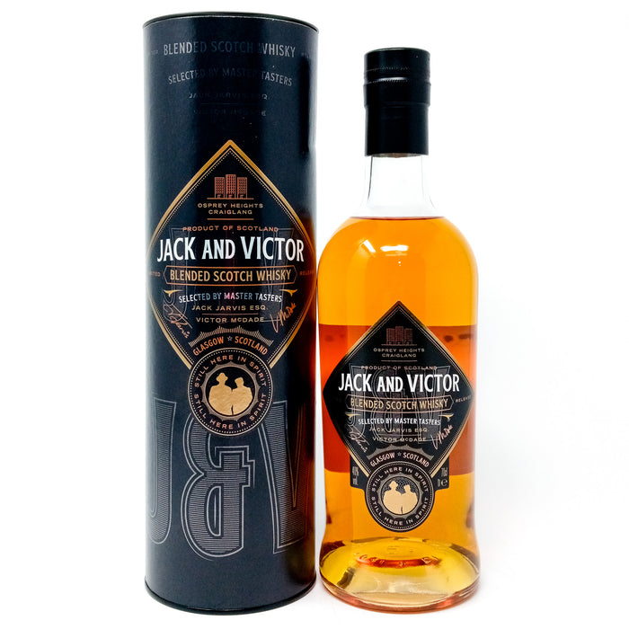 Jack and Victor Blended Scotch Whisky, 70cl, 40% ABV