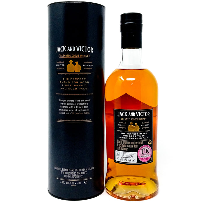 Jack and Victor Blended Scotch Whisky, 70cl, 40% ABV