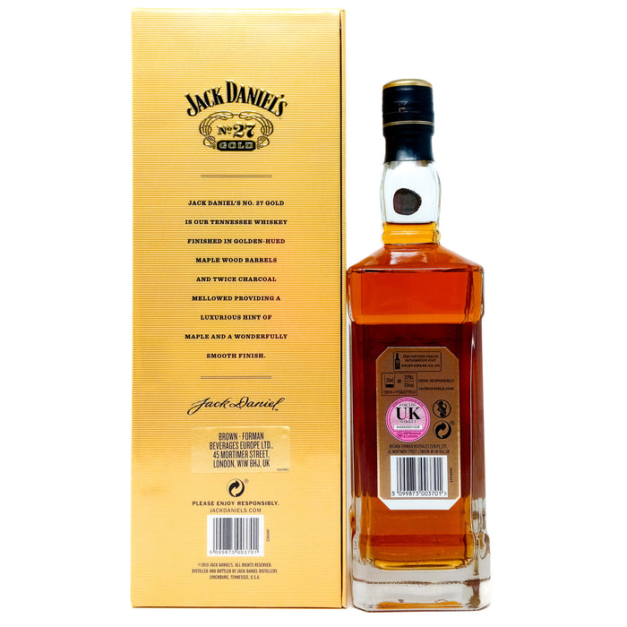 Jack Daniel's No.27 Gold Maple Wood Finish Tennessee Whiskey, 70cl, 40% ABV