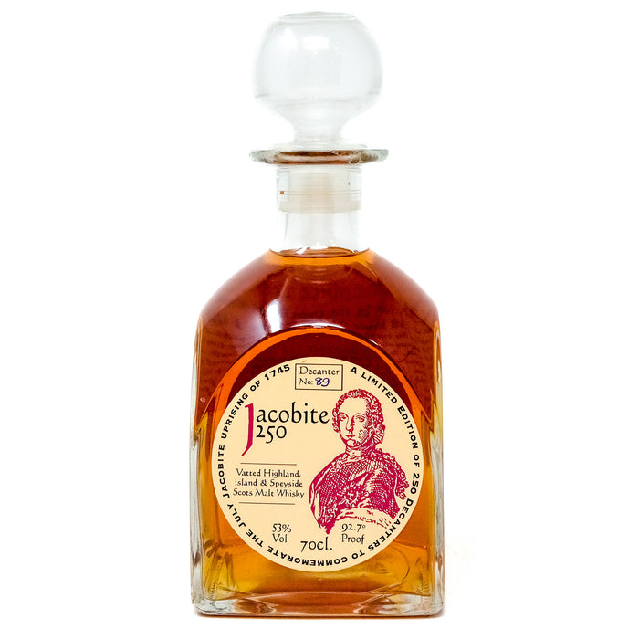 Jacobite 250 The Whisky Connoisseur Blended Malt Scotch Whisky, 70cl, 53% ABV