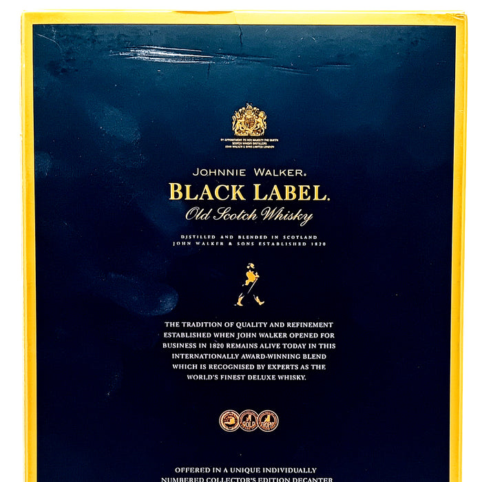 Johnnie Walker Black Label Collectors Edition Blended Scotch Whisky, 70cl, 40% ABV